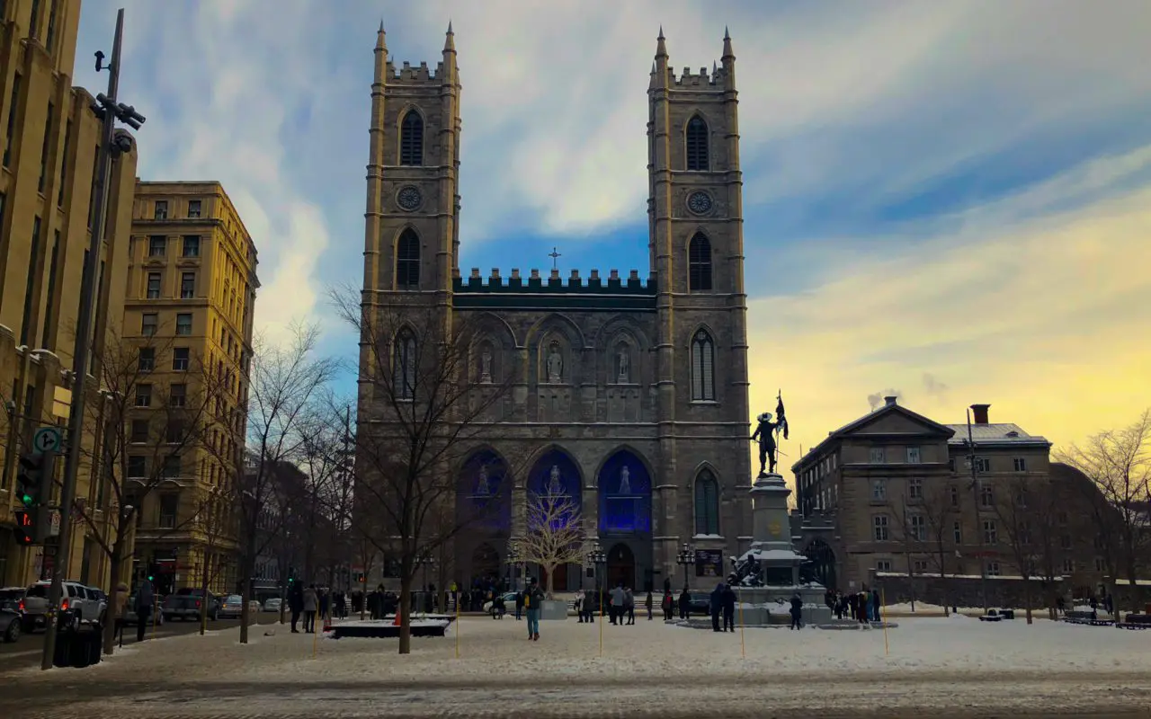 Notre Dame Basilica in Montreal, Quebec, Canada | toronto road trip